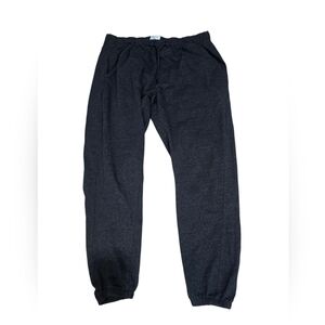 SAVE THE‎ OCEAN Black Recycled Drawstring JOGGERS SWEATPANTS Mens Size XL